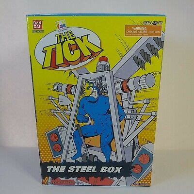 the tick steel box|The Tick The Metal Box playset .